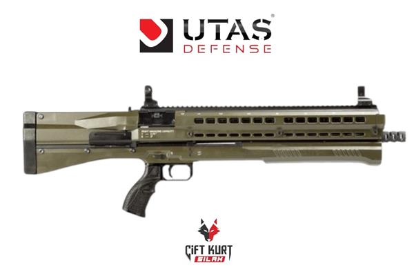 UTAŞ UTS-15 Yeşil Pompalı 14+1 Av Tüfeği 